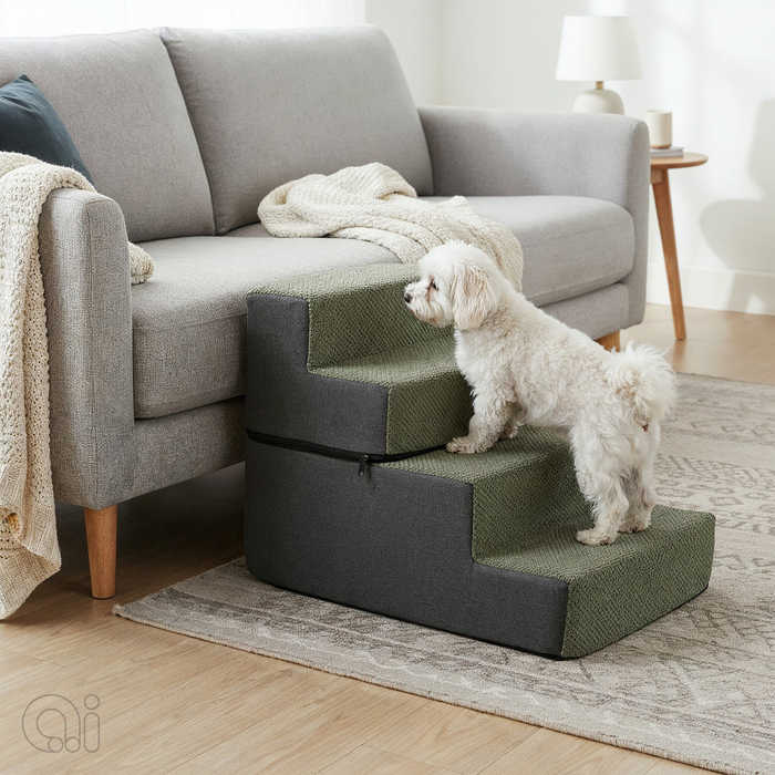 Trappe til kæledyr foldbar 60 x 46 x 39 cm